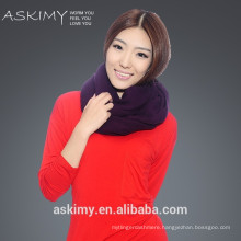 2015 100% Cashmere Wholesale ladys Knitted cashmere scarf